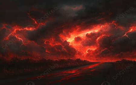 البرق الأحمر.. ظاهرة سماوية نادرة تضيء أعالي الغلاف الجوي وتثير دهشة العلماء