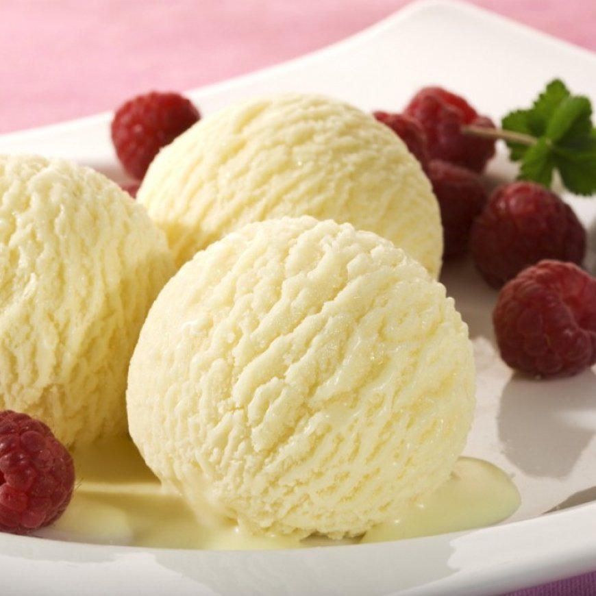 طريقة عمل آيس كريم الفانيليا البيتي بقوام ناعم وكريمي في خطوات سهلة