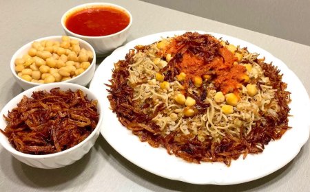 طريقة عمل كشري الحلة الواحدة في البيت بطعم زي المحلات