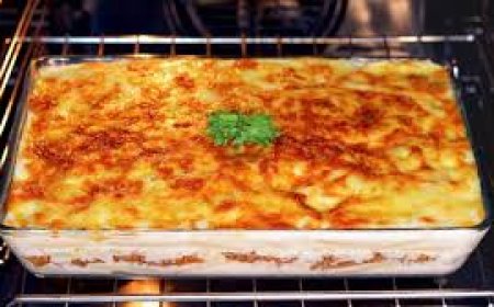 طريقة عمل المكرونة بالبشاميل في البيت بطعم كريمي مميز
