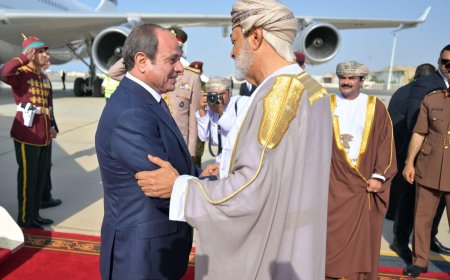 الرئيس السيسي: مصر تدعم سلطنة عمان بشكل كامل في ظل التطورات الإقليمية الراهنة