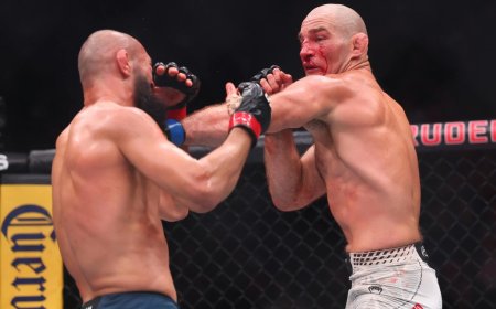 شون ستريكلاند يستعيد لقب الوزن المتوسط في UFC 328