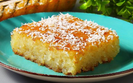 طريقة عمل البسبوسة الهشة بخطوات سهلة للحصول على طعم مثالي