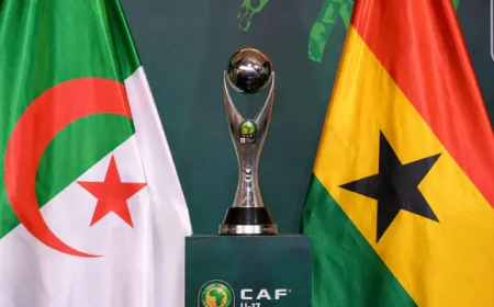 موعد مباراة الجزائر ضد غانا في كأس أمم إفريقيا للناشئين والقناة الناقلة