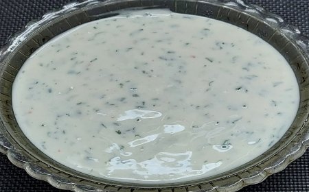 طريقة عمل صلصة الرانش في المنزل بأفضل مذاق كريمي مثل المطاعم
