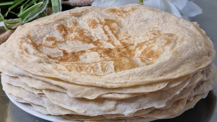 طريقة عمل خبز الصاج في البيت بخطوات سهلة وناجحة 100%