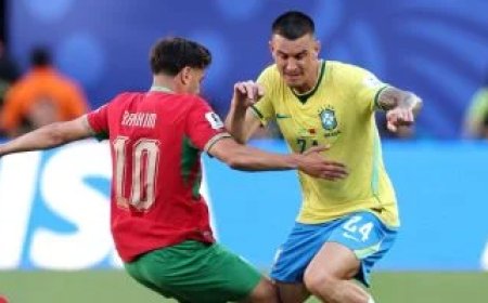 ملخص مباراة المغرب والبرازيل.. تعادل تاريخي لأسود الأطلس في مونديال 2026