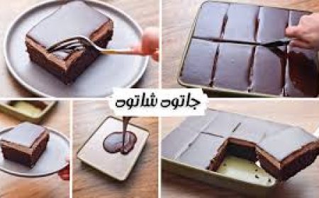 طريقة عمل الجاتوه شاتوه بالخلاط في المنزل بأقل التكاليف 