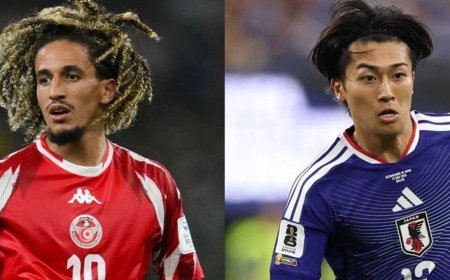 موعد مباراة تونس ضد اليابان في كأس العالم 2026