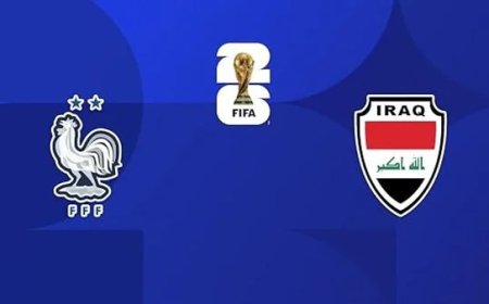 موعد مباراة فرنسا ضد العراق في كأس العالم 2026