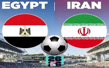 موعد مباراه مصر وايران كاس العالم 2026 والقنوات الناقلة