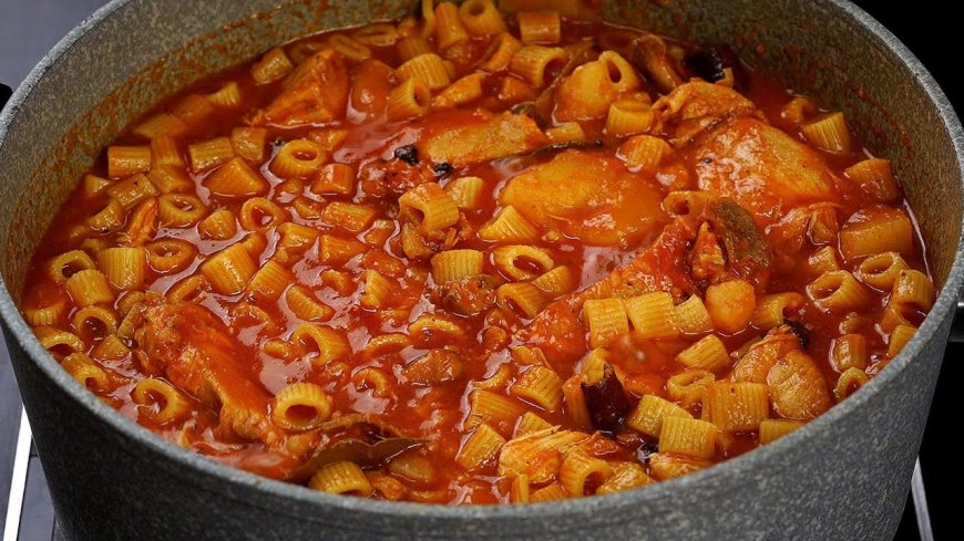 طريقة عمل المكرونه المبكبكة الأصلية بخطوات سهلة وطعم لذيذ