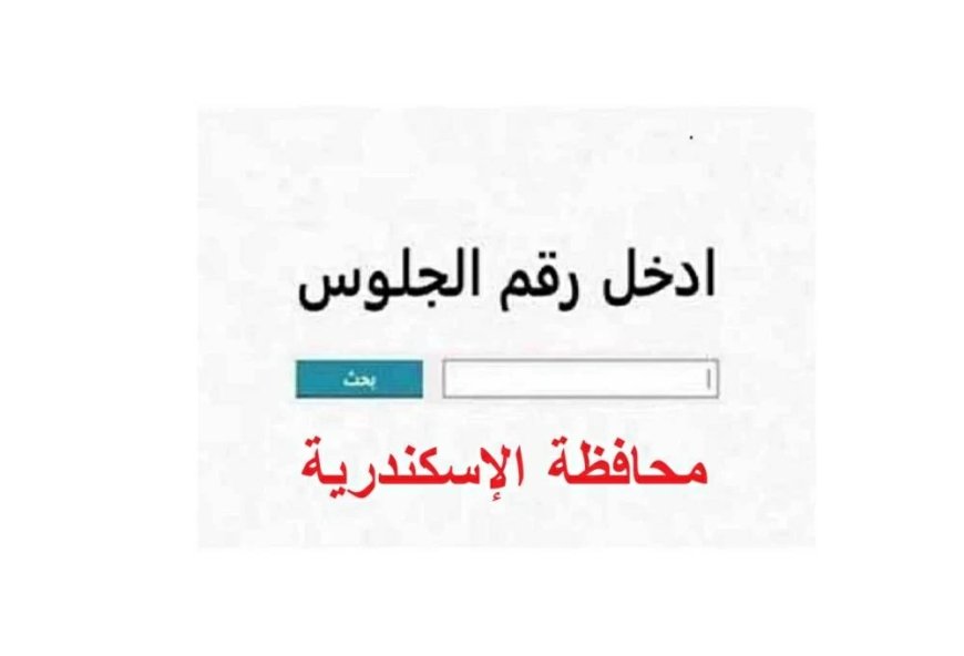 نتيجة الشهادة الإعدادية محافظة الإسكندرية برقم الجلوس 2026