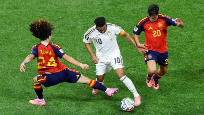 ملخص مباراة إسبانيا ضد السعودية في كأس العالم 2026