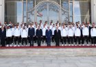 من التكريم إلى الغداء.. كواليس لقاء الرئيس السيسي بمنتخب مصر في العلمين