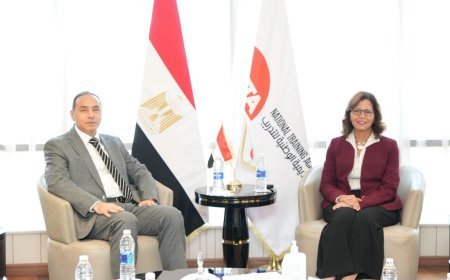 "الرقابة المالية" تبحث مع "الأكاديمية الوطنية للتدريب" سبل التعاون المشترك