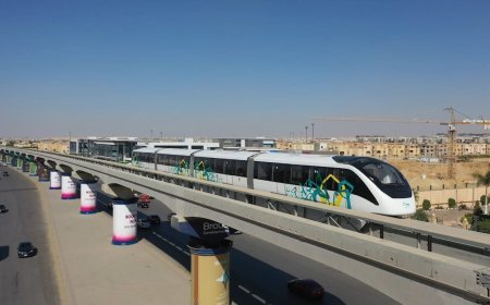 رايح تشجع؟.. المونوريل مجاني لنقل جماهير مصر اليوم