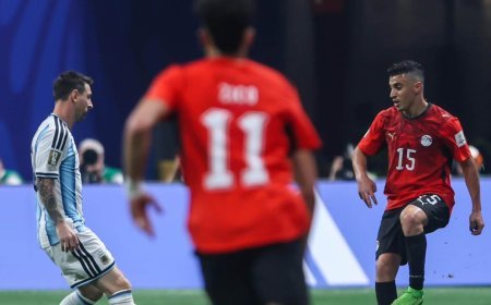 ملخص مباراة مصر ضد الأرجنتين.. كيف كانت النتيجة؟