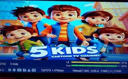 تردد قناة 5 Kids الجديد 2026 على نايل سات وعرب سات.. آخر تحديث