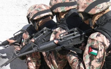 الجيش الأردني يعترض 3 صواريخ إيرانية.. استنفار عسكري وتأمين مواقع سقوط الشظايا