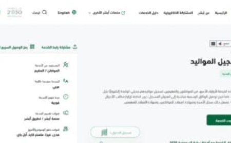 تسجيل المواليد عبر أبشر 1448.. خطوات إصدار شهادة الميلاد دون زيارة الأحوال المدنية