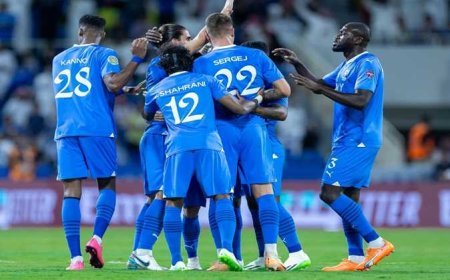 ملخص وأهداف مباراة الفيحاء والهلال في الدوري السعودي