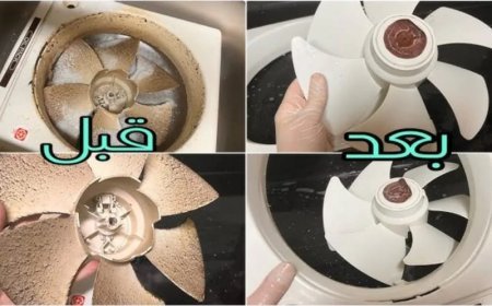 الدهون اختفت من أول مرة.. طريقة ذكية لـ تنظيف شفاط المطبخ وإعادته لامعًا بخطوات بسيطة