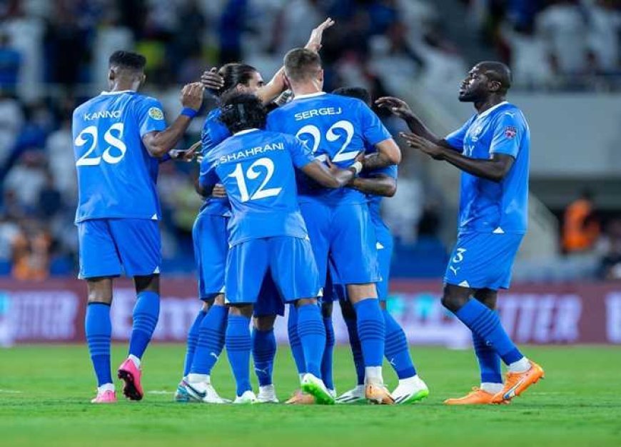 ملخص وأهداف مباراة الفيحاء والهلال في الدوري السعودي