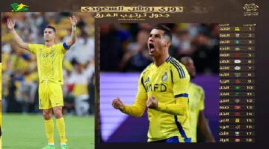 ترتيب دوري روشن 2026 يشتعل.. النصر في الصدارة والهلال يقترب بقوة بعد الجولة الرابعة