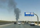 دخان وحريق وإلغاء عدد من الرحلات.. ماذا حدث قرب مطار الرياض؟