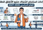 خصم 90%.. أسعار اشتراك مترو الأنفاق للطلاب 2026-2027