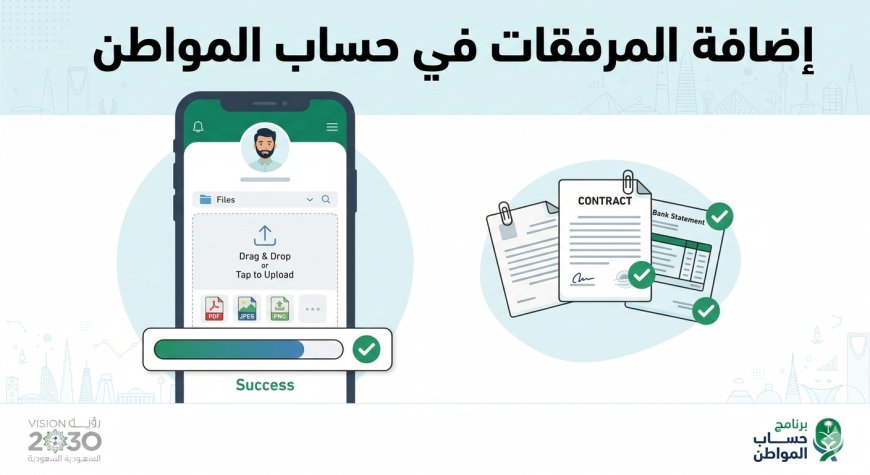 رسمي اليوم.. خطوات إضافة المرفقات في حساب المواطن 2026 وماذا تعني حالة مكتمل كليا؟