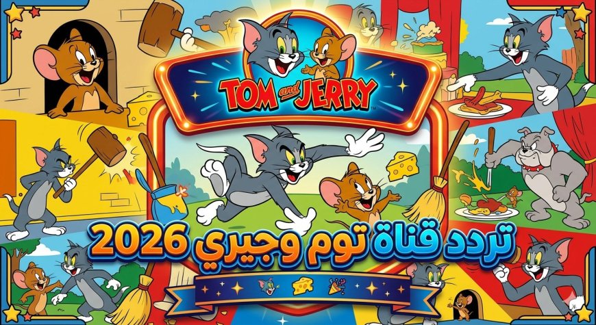 تردد قناة توم وجيري 2026 الجديد على النايل سات اضبط القناة واستمتع بأفضل أفلام الكرتون