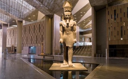 المتحف المصري الكبير يستقبل 4 ملايين زائر منذ افتتاحه