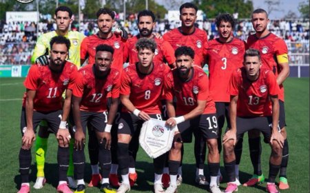 قبل صافرة البداية.. موعد مباراة منتخب مصر ضد جنوب أفريقيا الودية