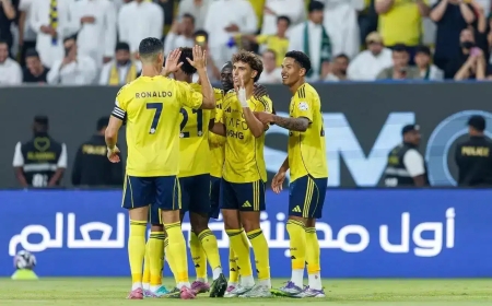 ملخص مباراة النصر ضد نيفتشي فرغانة.. ثلاثية آسيوية مثيرة