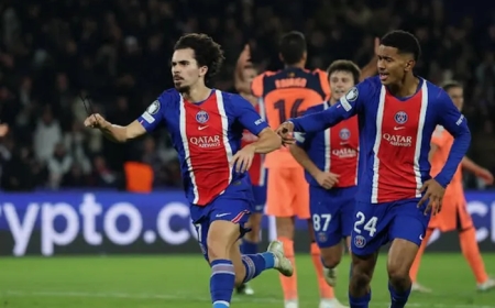 ملخص مباراة بي اس جي ضد برشلونة.. لمن الغلبة؟
