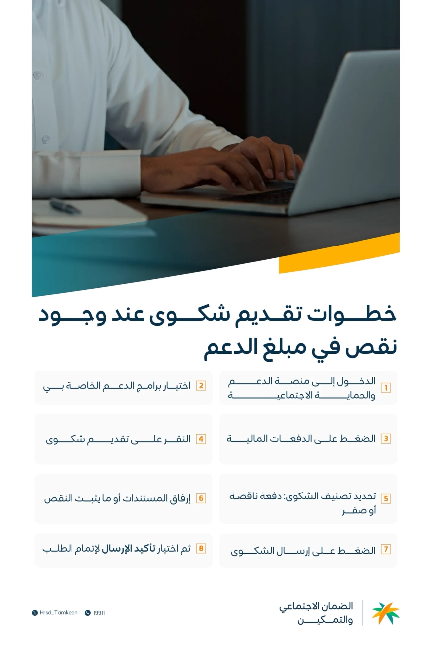 أسباب نقص دفعة الضمان الاجتماعي
