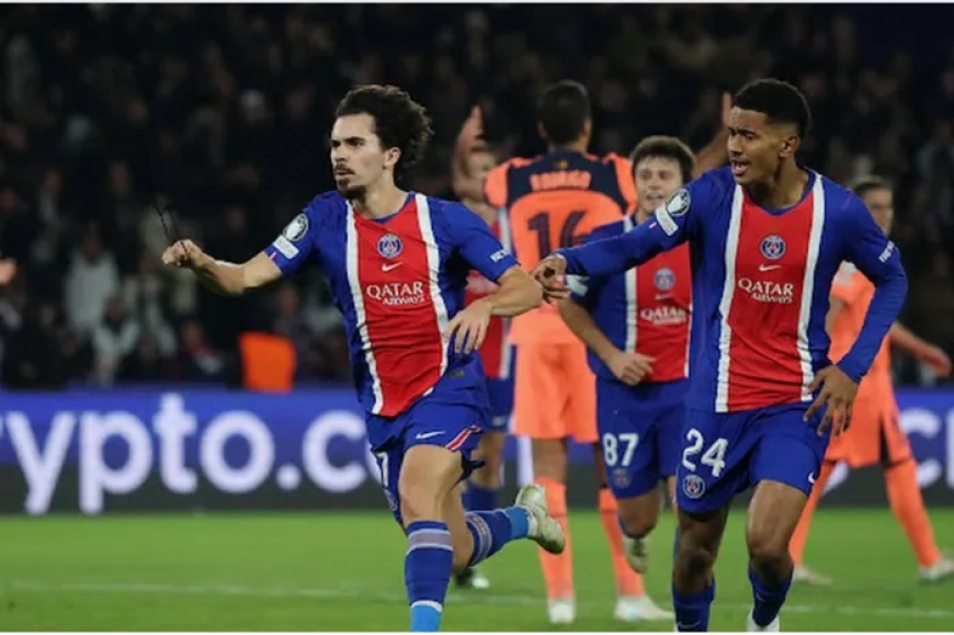 ملخص مباراة بي اس جي ضد برشلونة.. لمن الغلبة؟