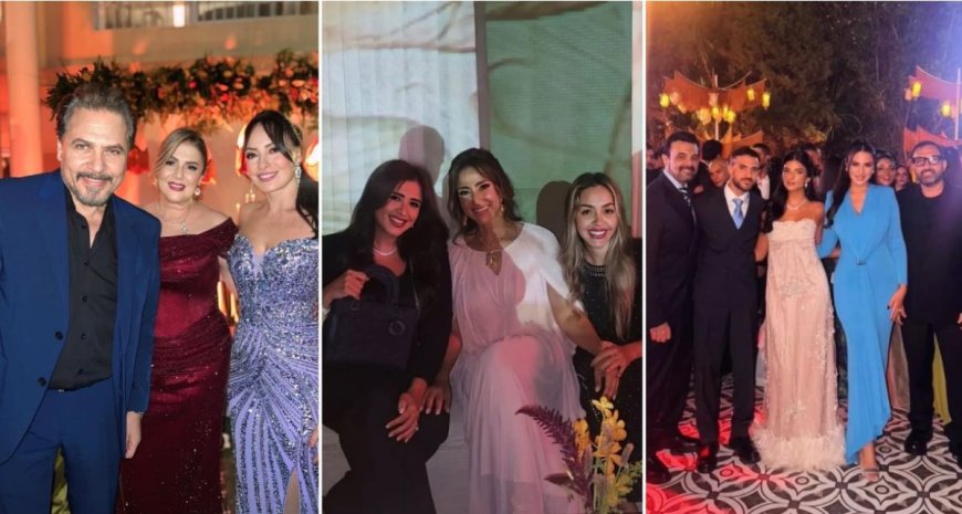 خطوبة ابنة عمرو محمود ياسين